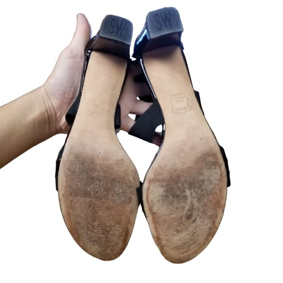 Stuart Weitzman Midexter Elastic Strappy Open Toe Sandal Shoes 8.5 - Picture 8 of 11